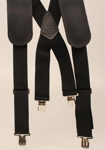 Nocona Suspenders - Black