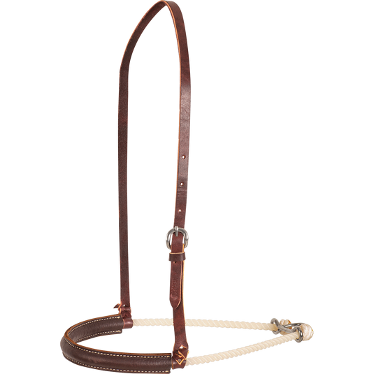 Martin Smoothout Leather Covered Noseband - Chocolate