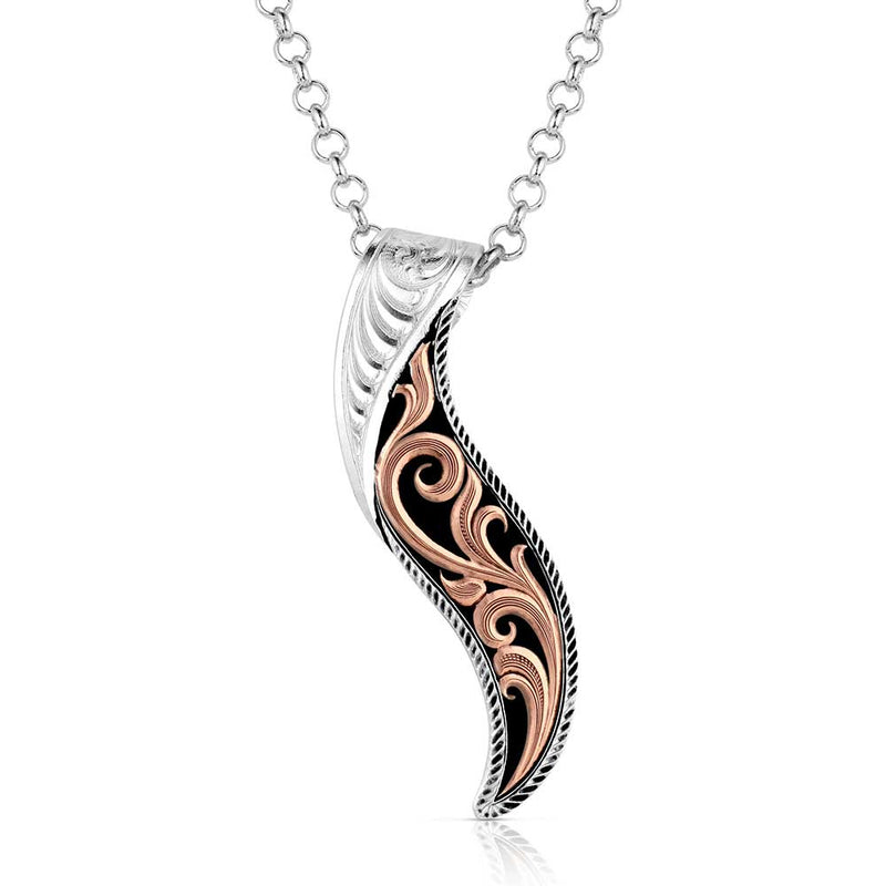 Load image into Gallery viewer, Montana Silversmith's Carry Me West Feather Necklace
