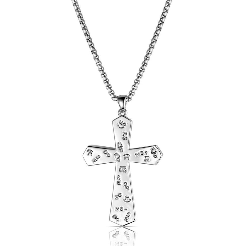 Load image into Gallery viewer, Montana Silversmith's Still Waters Turquosie Cross Necklace
