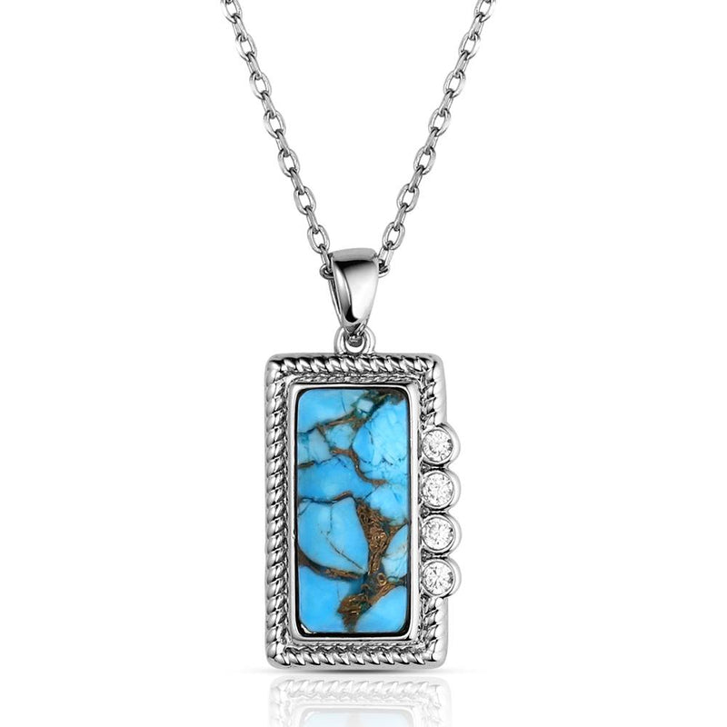 Load image into Gallery viewer, Montana Silversmith's Summer Rain Turquoise Necklace
