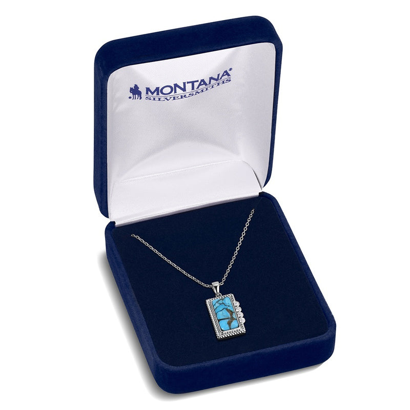 Load image into Gallery viewer, Montana Silversmith's Summer Rain Turquoise Necklace
