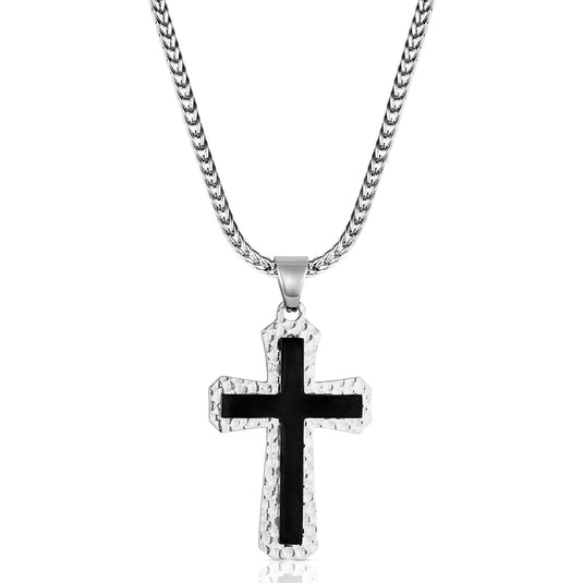 Montana Silversmith's Cast Your Worries Cross Necklace