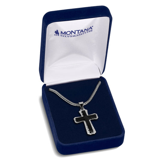 Montana Silversmith's Cast Your Worries Cross Necklace