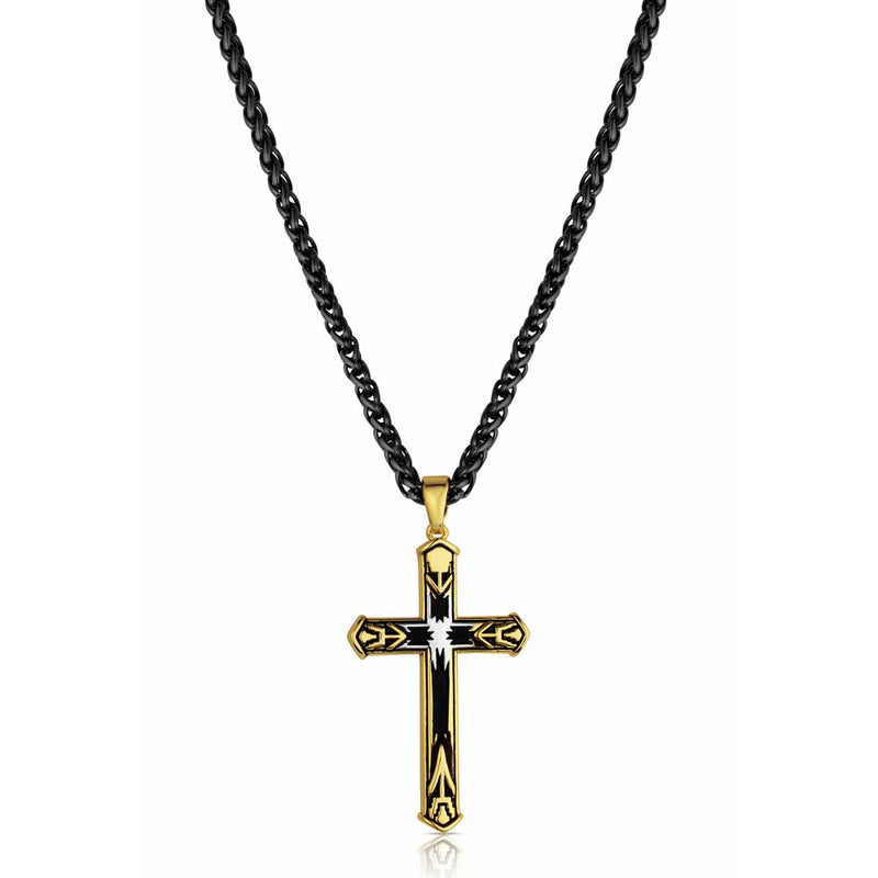 Load image into Gallery viewer, Montana Silversmith's Faith Forged Cross Necklace

