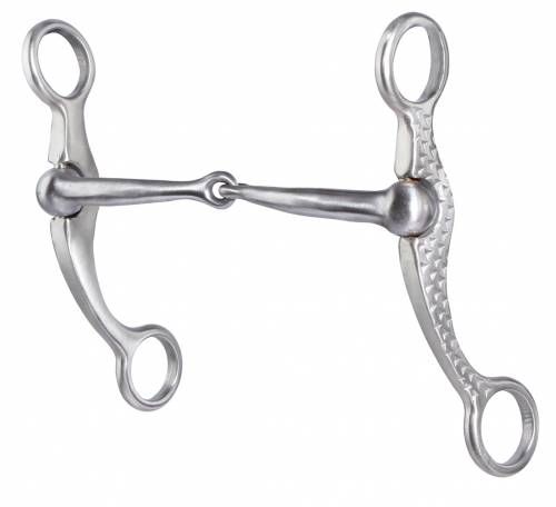 Professional's Choice Rasp Shank Snaffle Bit