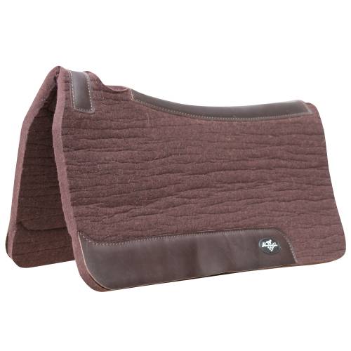 Professional's Choice Steam-Pressed Comfort-Fit Felt Saddle Pad - 1" - 31x32