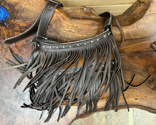 Round Purse with Fringe