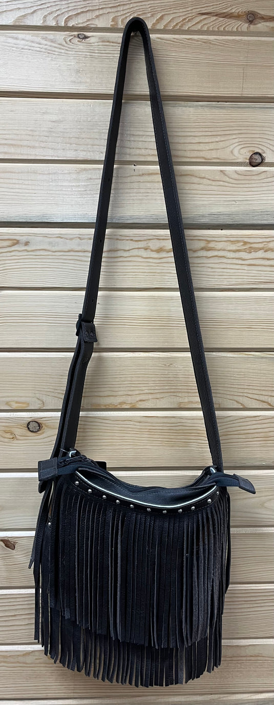 Round Purse with Fringe