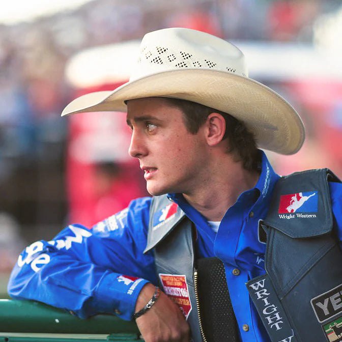 Load image into Gallery viewer, Resistol Cody Wright 20X Straw Hat - RB Profile - Natural

