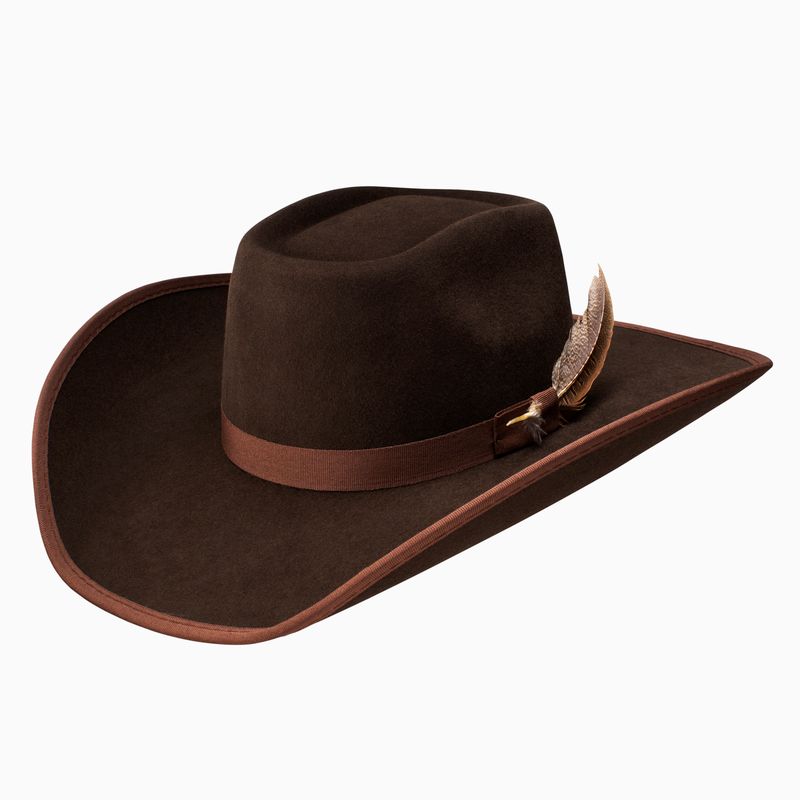 Load image into Gallery viewer, Resistol Holt Jr Cordova Tuff Hedeman Youth Felt Hat - One Size

