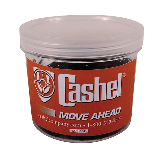 Cashel Rubber Braiding Bands - Black