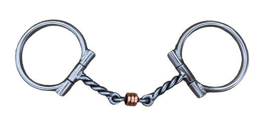 Balding Baseline D-Ring Renegade Snaffle Bit