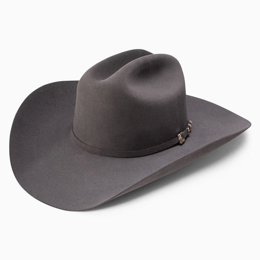 Resistol George Strait 6X Logan Felt Hat - Charcoal Gray