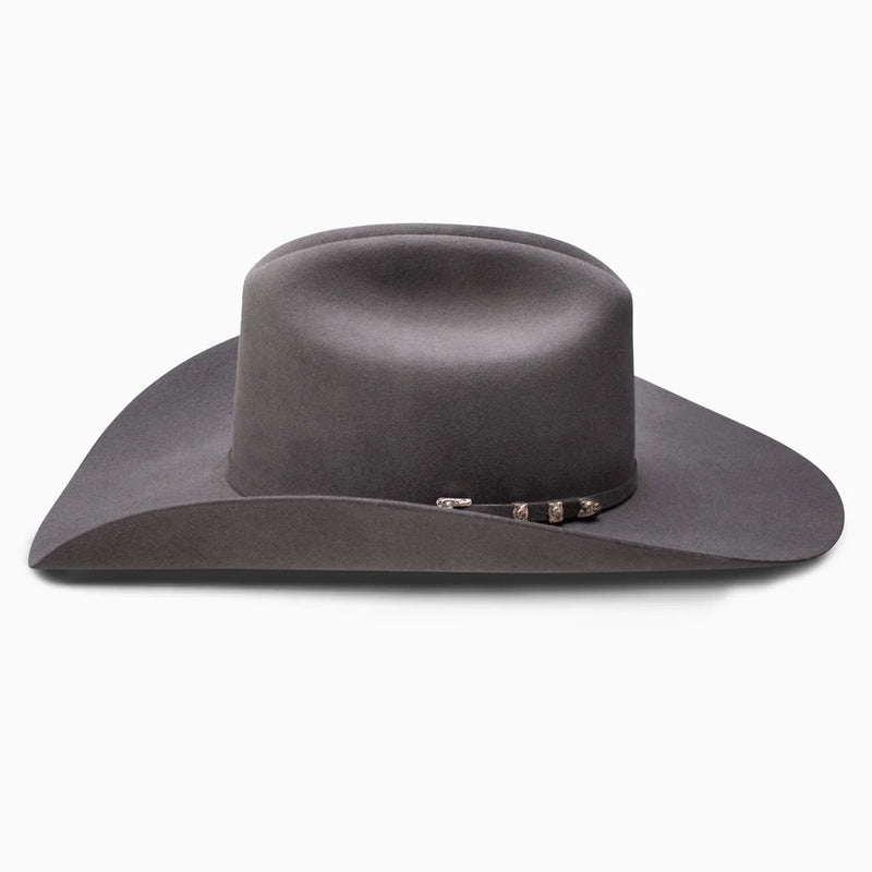 Load image into Gallery viewer, Resistol George Strait 6X Logan Felt Hat - Charcoal Gray
