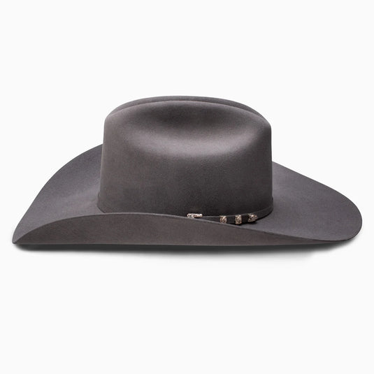 Resistol George Strait 6X Logan Felt Hat - Charcoal Gray