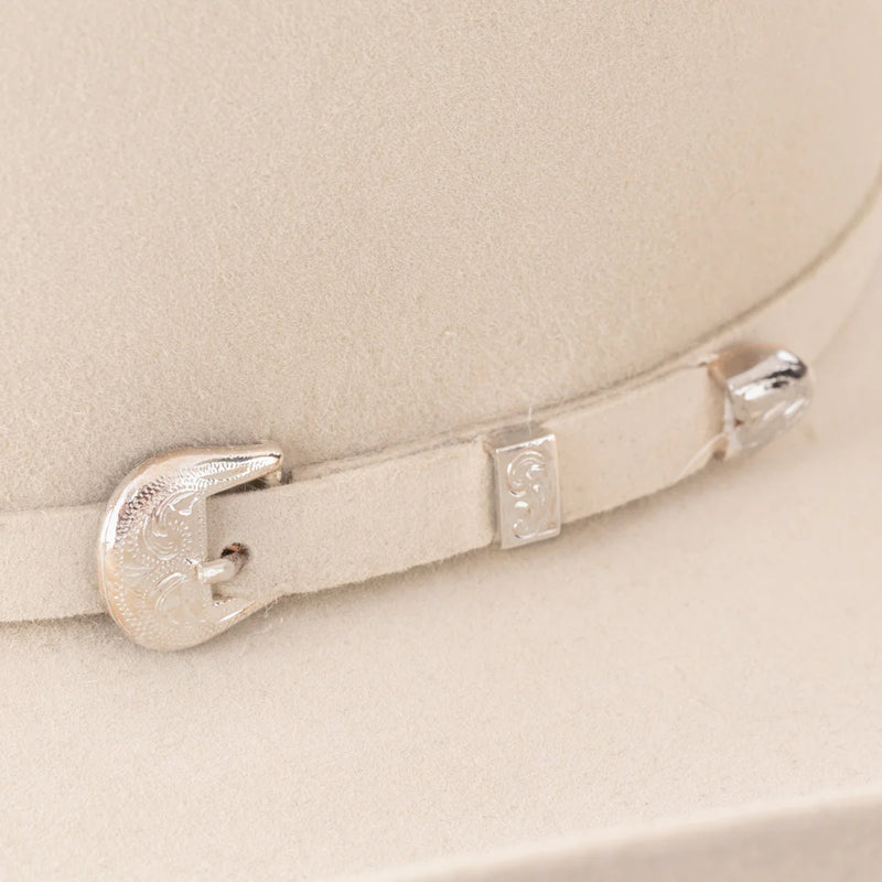 Load image into Gallery viewer, Resistol Midnight 6X Felt Hat - Silver Belly
