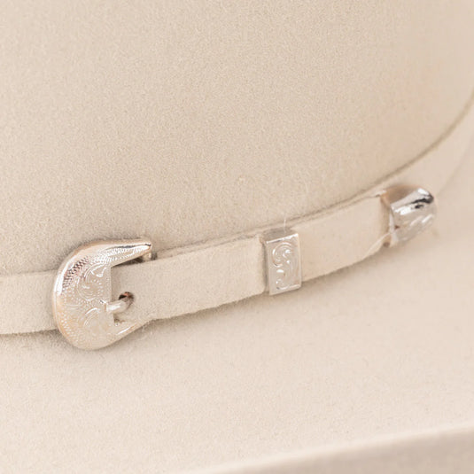 Resistol Midnight 6X Felt Hat - Silver Belly