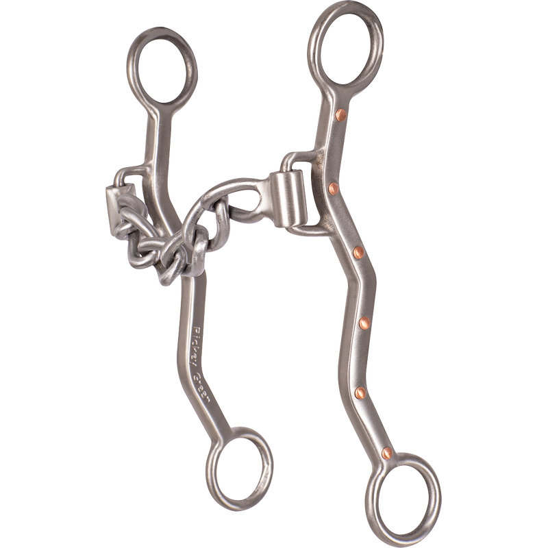 Load image into Gallery viewer, Classic Equine Rickey Green Chain Bit
