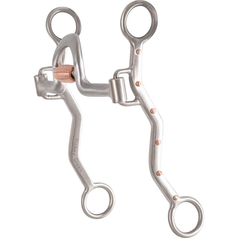 Load image into Gallery viewer, Classic Equine Rickey Green Setter with Roller Bit
