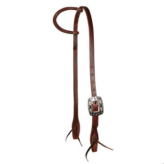 Professional's Choice Ranch Single Ear Exclusive Feather Buckle Headstall - 5/8