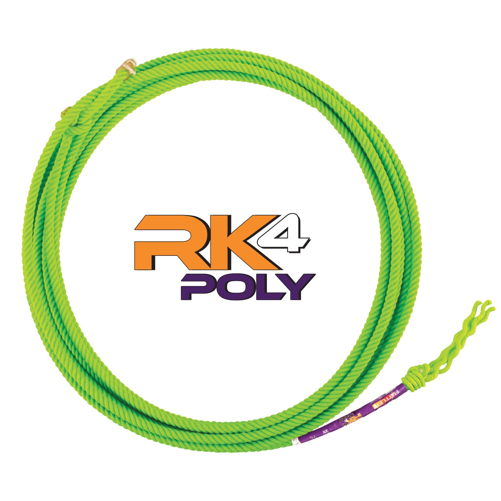 Rattler RK4 Poly Kid Rope - 26' – Triple R Tack