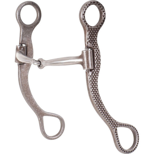 Classic Equine BitLogic Rasp Design Snaffle Bit
