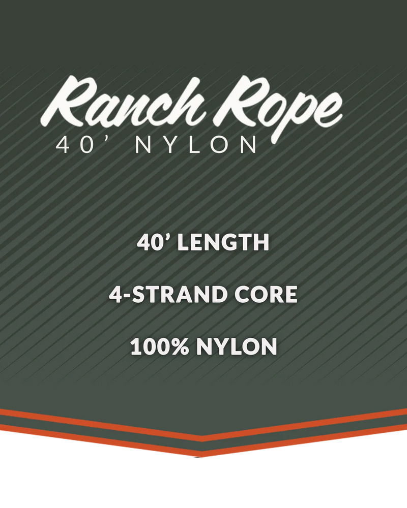 Load image into Gallery viewer, Lone Star Ranch Nylon Rope - 40' LT - 3/8 XS
