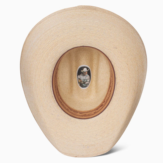 Resistol George Strait Centerline Straw Hat - 80 Profile - Natural Palm