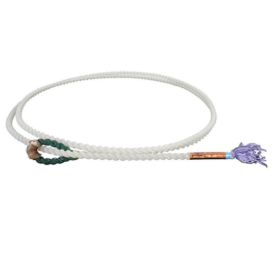Rattler White Racer Green Eye Steer Piggin String