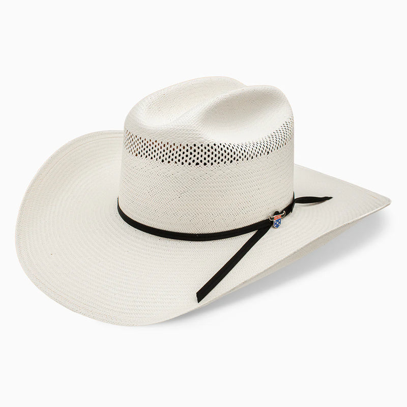 Load image into Gallery viewer, Resistol USTRC Big Money Reg 10X Straw Hat - BA Profile - Natural

