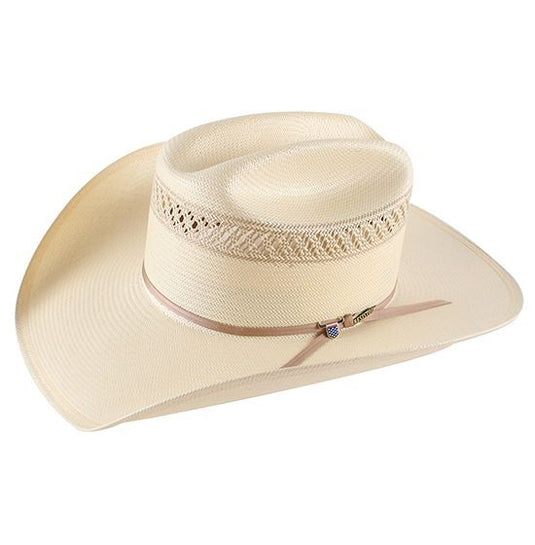 Resistol USTRC Wildfire Reg 10X Straw Hat - Natural/Tan