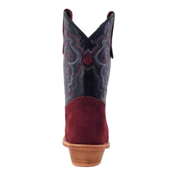 Load image into Gallery viewer, R. Watson Roughout Narrow Square Toe Boot - Rhubarb
