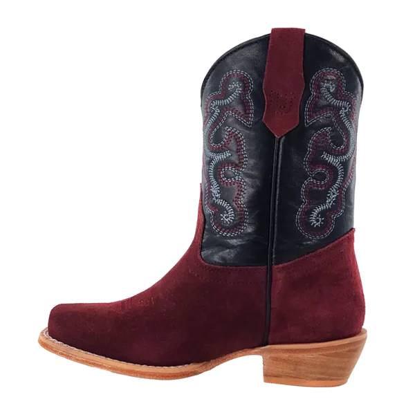 Load image into Gallery viewer, R. Watson Roughout Narrow Square Toe Boot - Rhubarb
