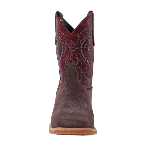 Load image into Gallery viewer, R. Watson Roughout Wide Square Toe Boot - Charcoal
