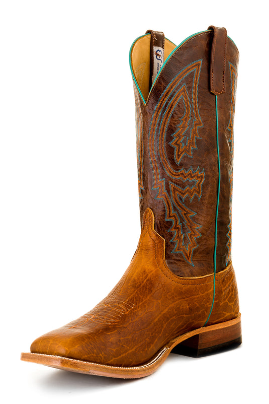 Anderson Bean 13" Tobacco Yeti DB Toe Boot - Brass Explosion