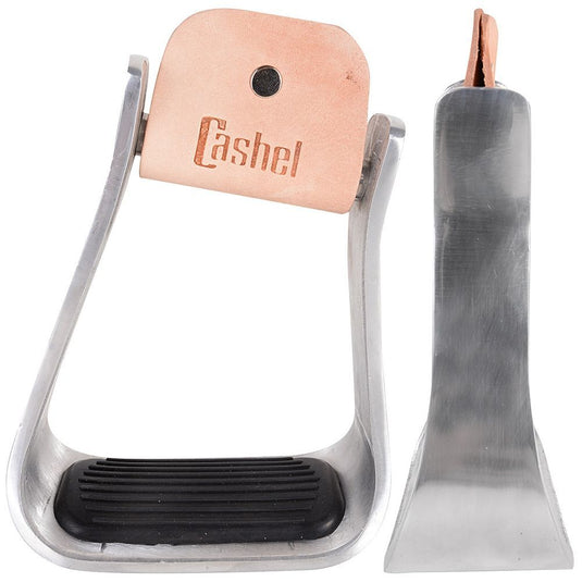 Cashel Smooth Slanted Stirrups - 2.5