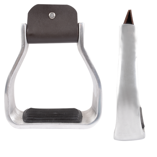 Martin Aluminum Stirrup with Rubber Tread - 2"