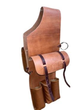 Wyoming Leather Harness Medicine Bag