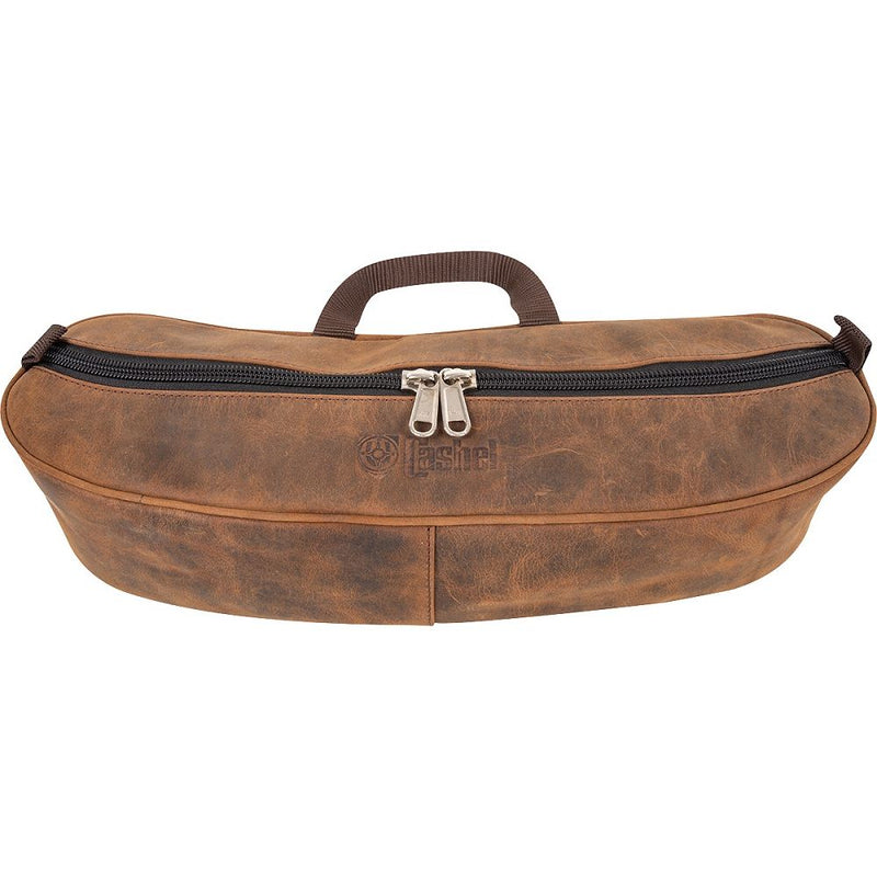 Load image into Gallery viewer, Cashel Distressed Leather Shaped Cantle Bag
