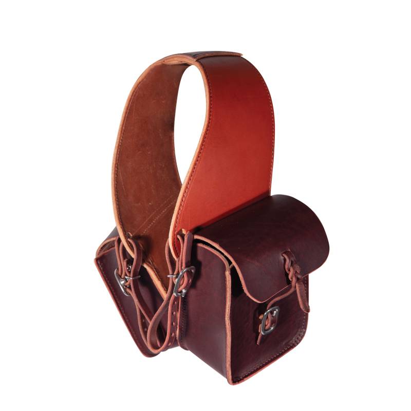 Load image into Gallery viewer, Professional's Choice Leather Saddle Bag
