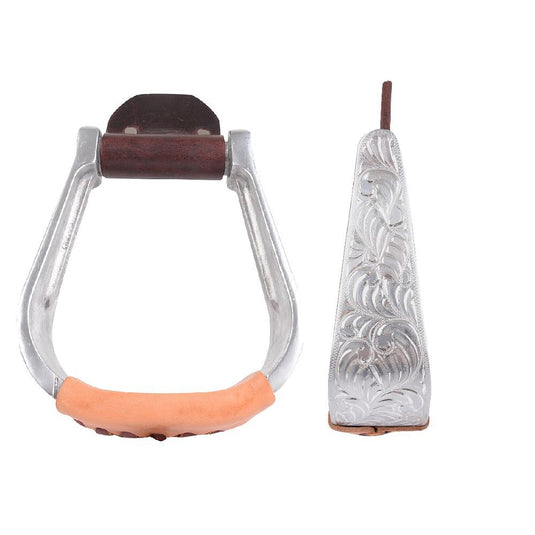 Martin Engraved Aluminum Stirrup - 2"