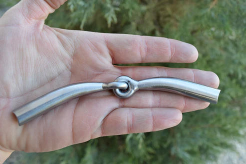 Balding Advantage Short Snaffle Bit