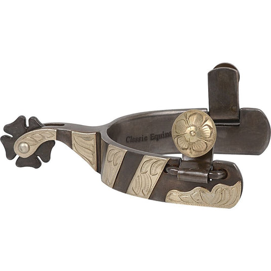 Classic Equine Cowboy Series Etched Spurs