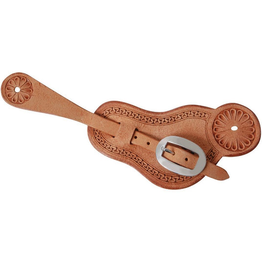 Martin Natural Roughout Buckaroo Spur Straps