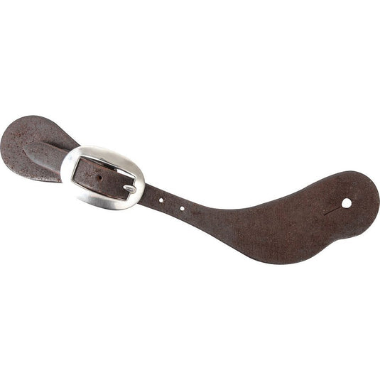 Martin Chocolate Roughout Cart Buckle Cowboy Spur Straps