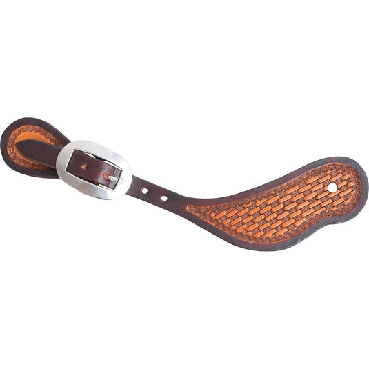 Martin Natural Skirting With Dyed Edges Mini Basket Cowboy Spur Straps