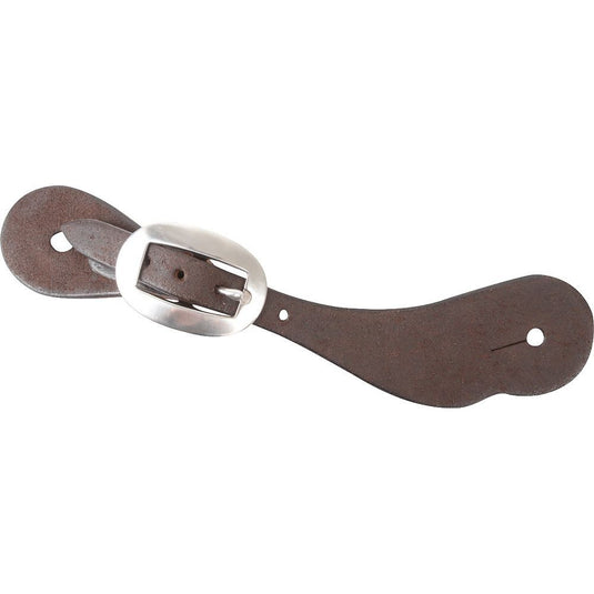 Martin Chocolate Roughout Cart Buckle Cowboy Spur Straps