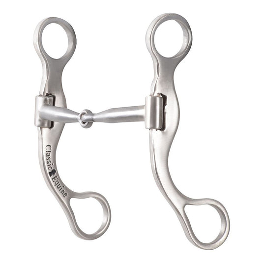 Classic Equine BitLogic Stainless Steel Short Snaffle Bit