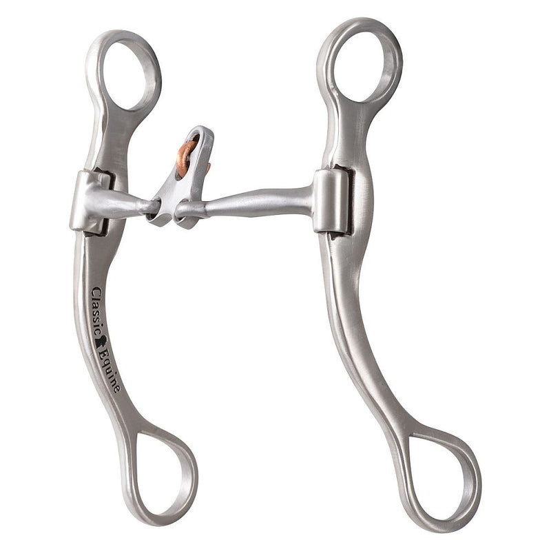 Load image into Gallery viewer, Classic Equine BitLogic Performance Series Stainless Steel Floating Spade Bit
